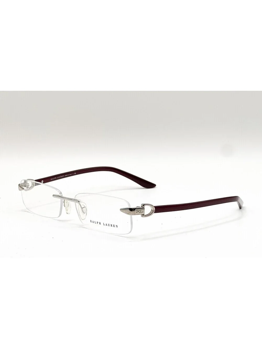 Ralph Lauren RL 5066 9049 Silver Full Rim Authentic Eyeglass Frames 52-16